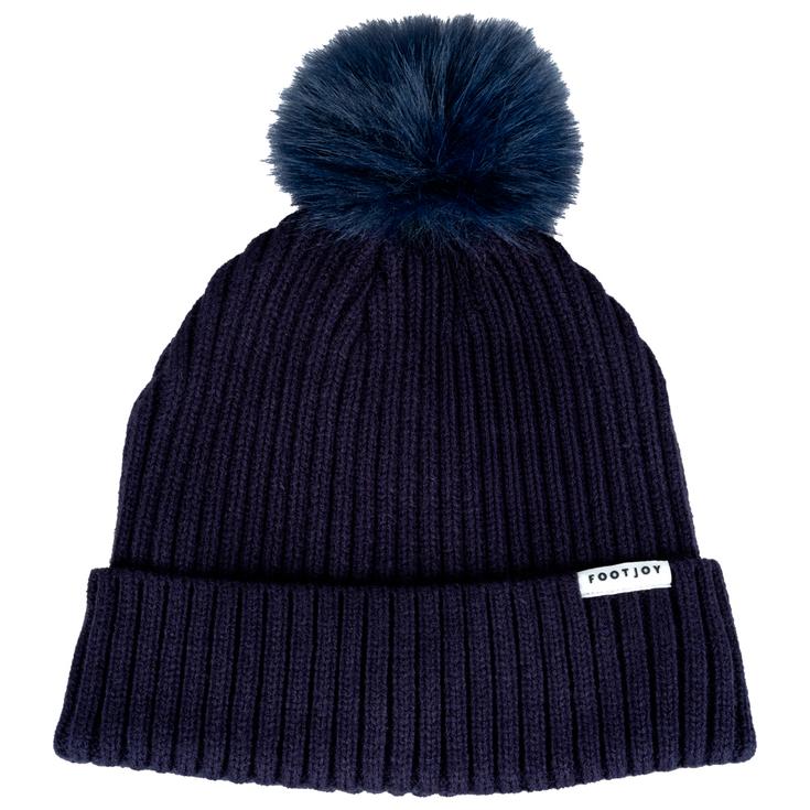 Footjoy Bonnet Women Bobble Navy Présentation