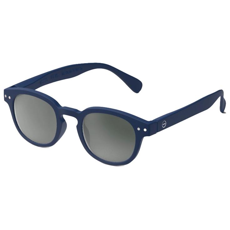 Izipizi Sonnenbrille Sun #C Junior Navy Blue Soft Grey Präsentation