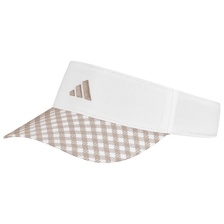 adidas Golfvisier W Tour Visiere White Wonder Taupe Präsentation