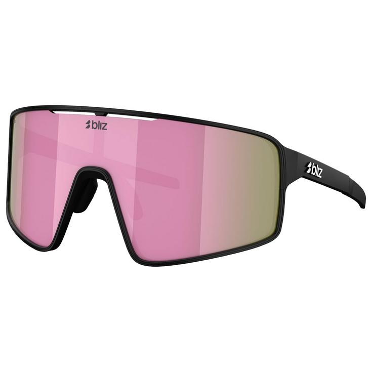 Bliz Sonnenbrille P001S Matte Black Brown Pink Präsentation