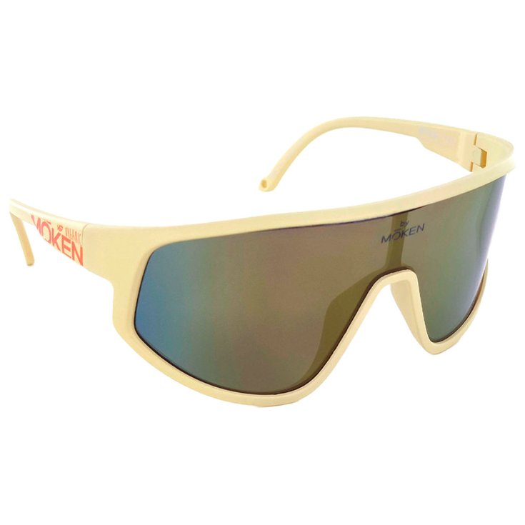 Moken Vision Sonnenbrille Rockett Sand Gold Polarized Präsentation