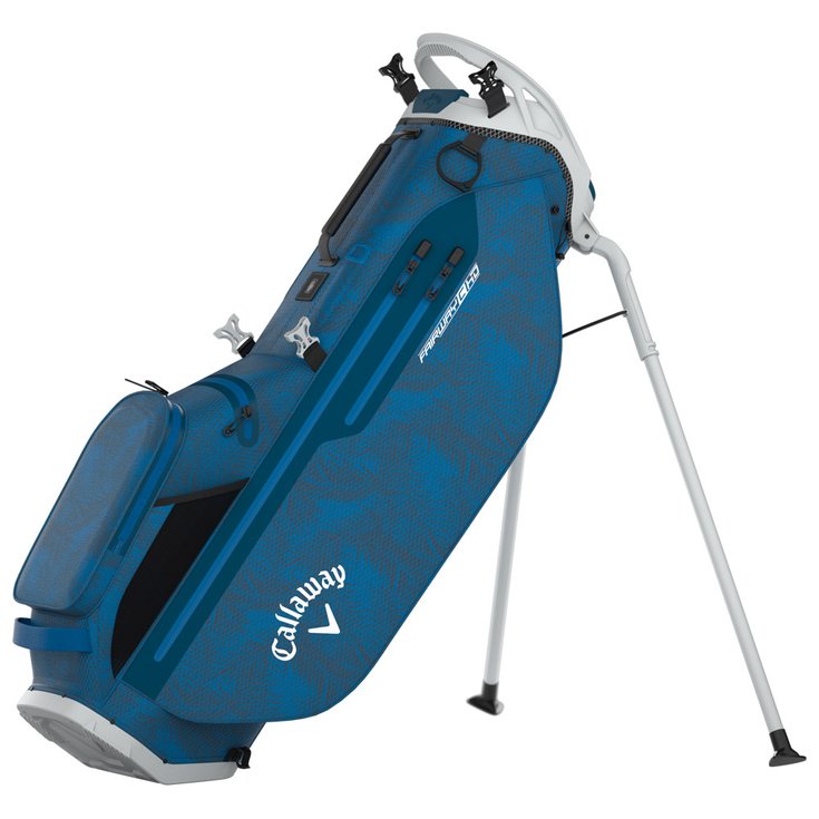 Callaway Golf Standbag (Komplettsatz) Fairway C HD Stand Blue Palms Light Grey Präsentation