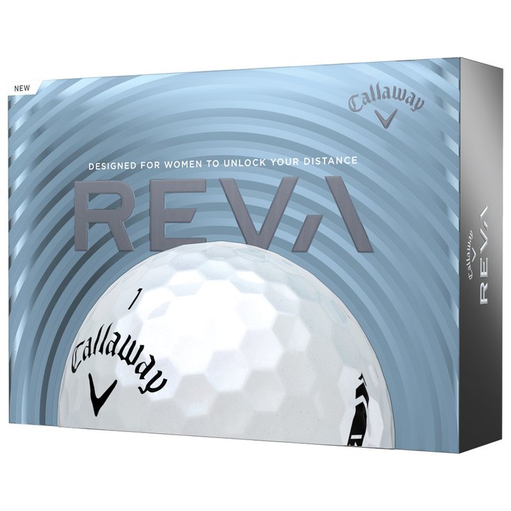 Callaway Golf Balles neuves Reva White - Sans Présentation