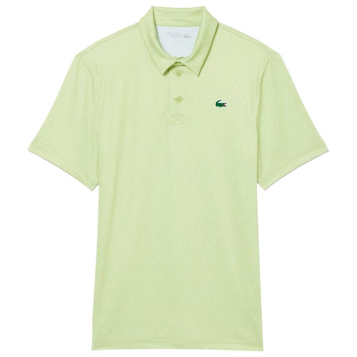 Lacoste All Over Print Crocodile Or Club Birch White 