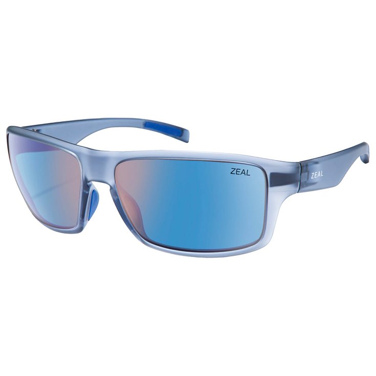 Zeal Sonnenbrille Incline Matte Smoke Ellume Polarized Horizon Blue Präsentation