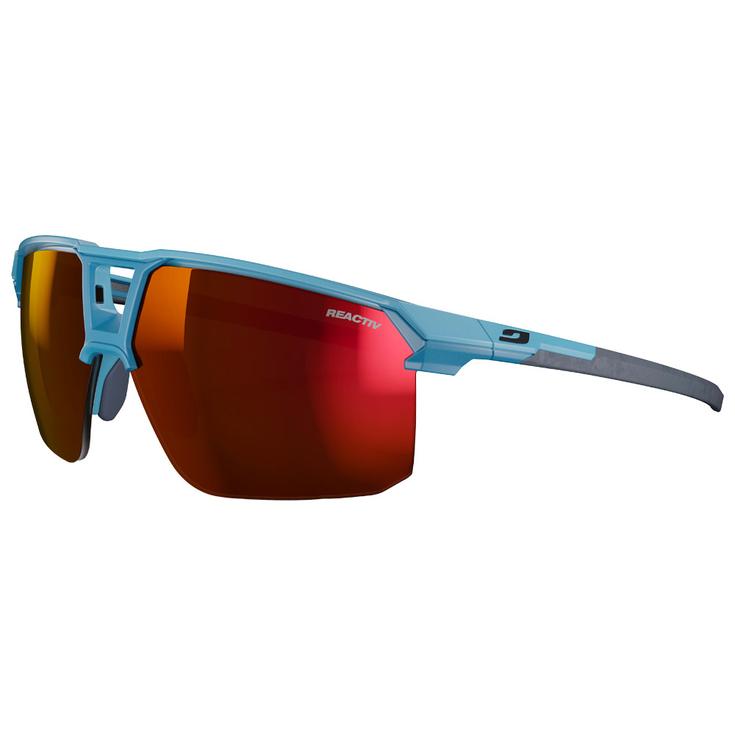 Julbo Sonnenbrille Liry Mat Bleu Bleu Brillant Reactiv 0-3 High Contrast Präsentation