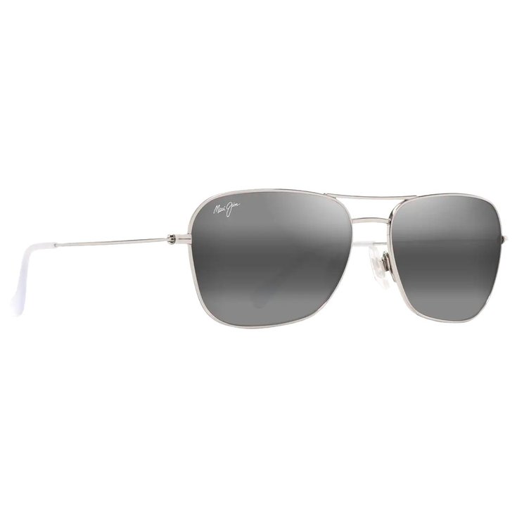 Maui Jim Sonnenbrille Naauao Argent Brillant Gris Neutre MauiPure Präsentation