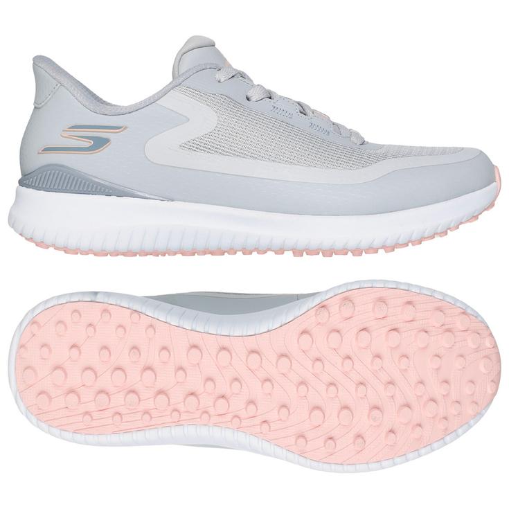 Skechers Schuhe ohne Spikes Go Golf Flight W Grey Präsentation
