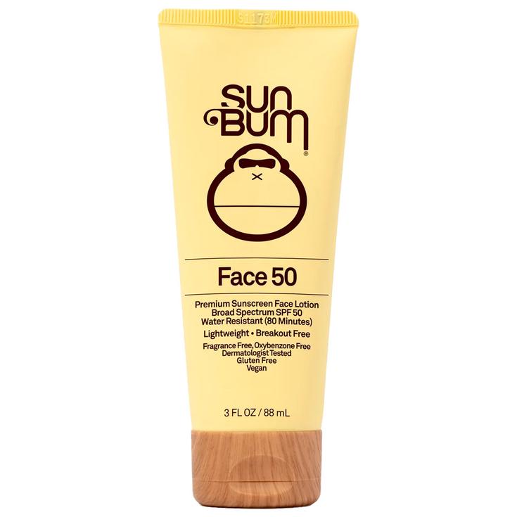 Sun Bum Sonnencreme Original SPF 50 Sunscreen Face Lotion Präsentation