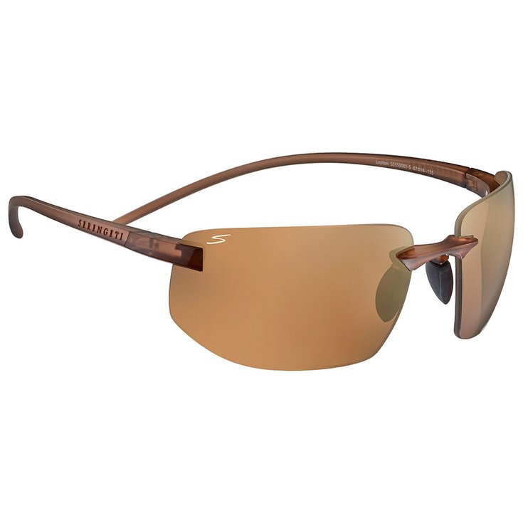 Serengeti Lunettes de soleil Lupton Matte Crystal Light Brown PhD 2.0 Drivers Gold Présentation