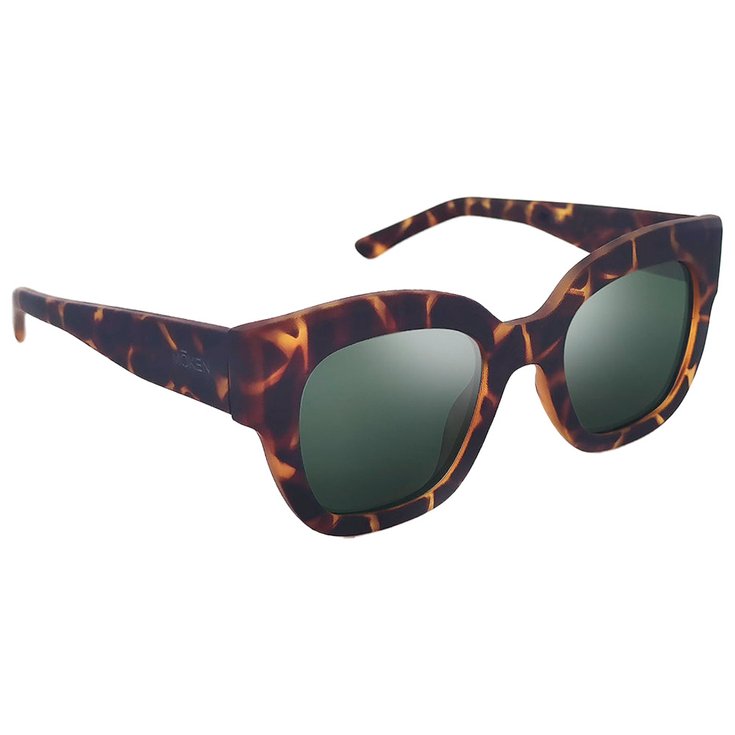 Moken Vision Sonnenbrille Monroe Tortoise Green Cat.3 Polarized Präsentation