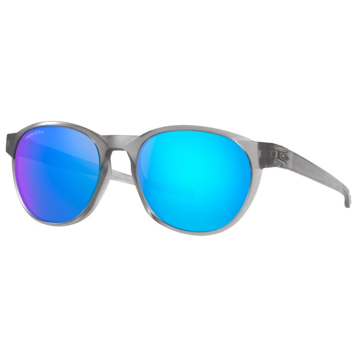 Oakley Sonnenbrille Reedmace Matte Grey Ink Prizm Sapphire Präsentation