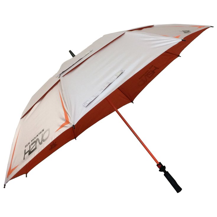Sun Mountain Parapluies H2NO UV 50 Chrome Orange 