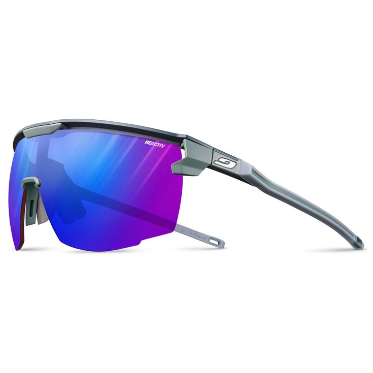 Julbo Sonnenbrille Ultimate Bleu Vert Reactiv 1-3 High Contrast Präsentation