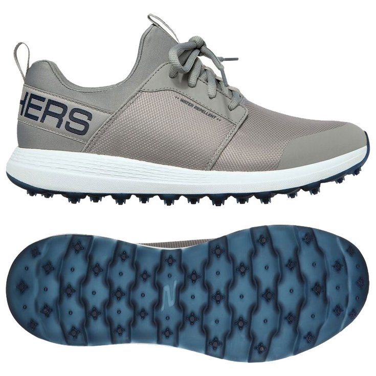 Skechers Chaussures sans spikes Max Sport Charcoal Blue Dessus