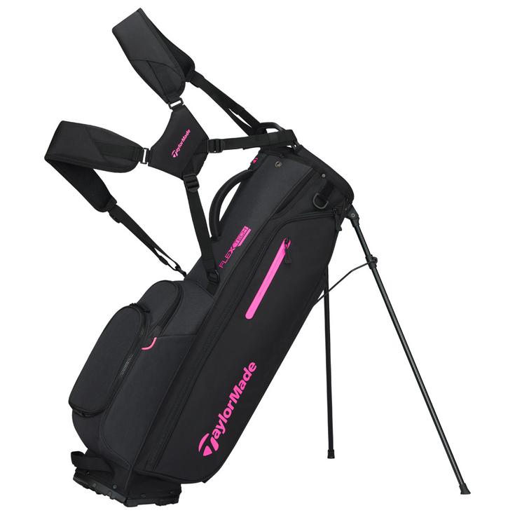 Taylormade Standbag (Komplettsatz) Flextech Black Neon Pink Präsentation