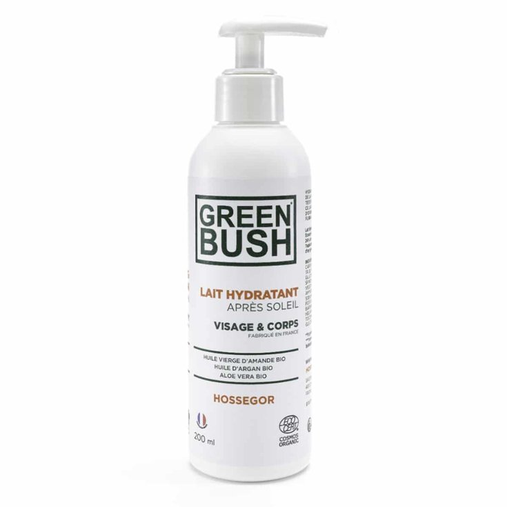 Greenbush Kosmetika Lait Hydratant Bio Cosmos Visage Corps Präsentation