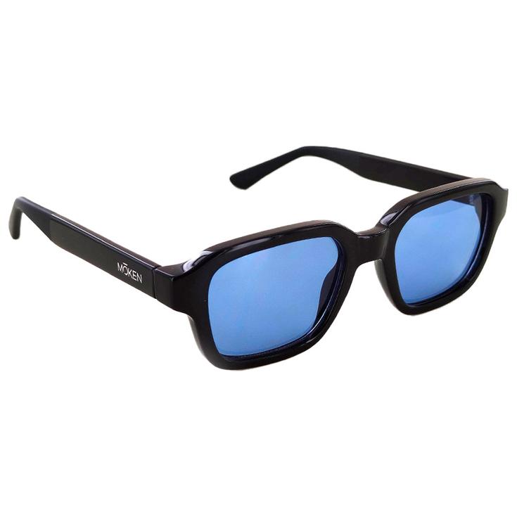 Moken Vision Lunettes de soleil Dane Black Blue Polarized Présentation