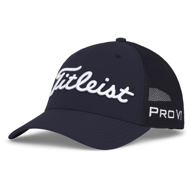 Titleist Casquettes Tour Performance Mesh Navy White Présentation