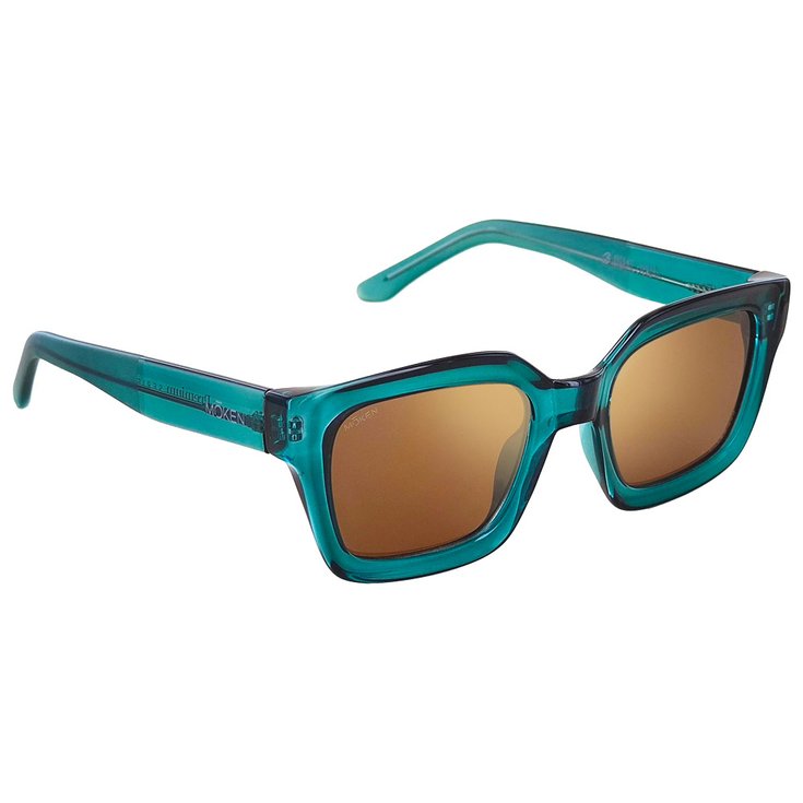 Moken Vision Sonnenbrille Snake Aqua Brown Polarized Präsentation