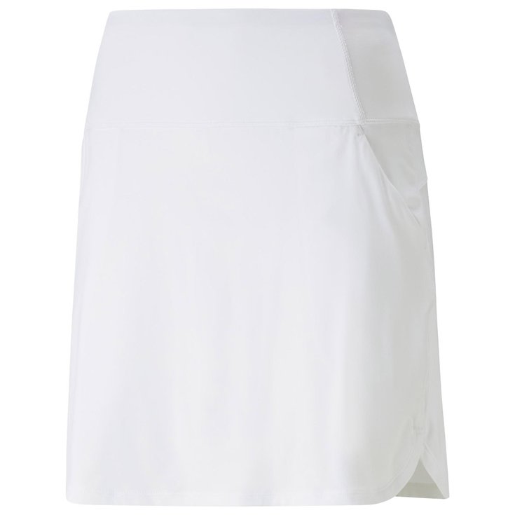 Puma Golf High Rise Golf Skirt Bright White 