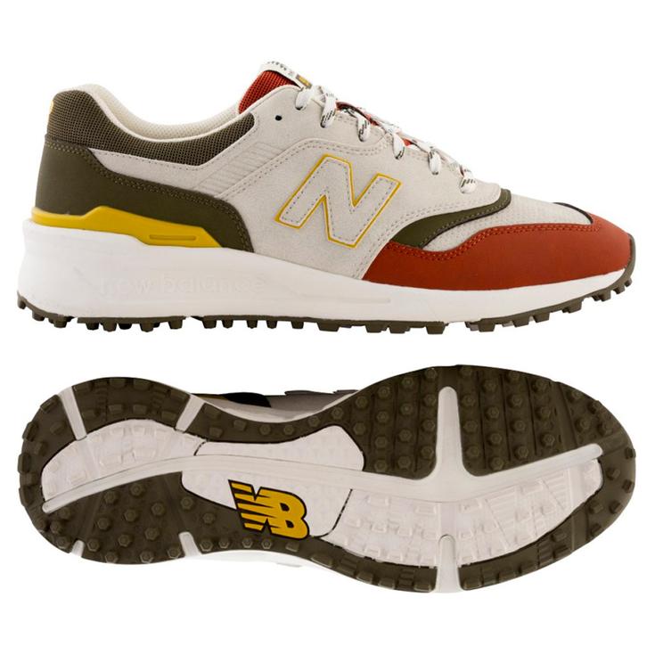 New Balance Chaussures sans spikes 997 SL Olive Taupe Présentation