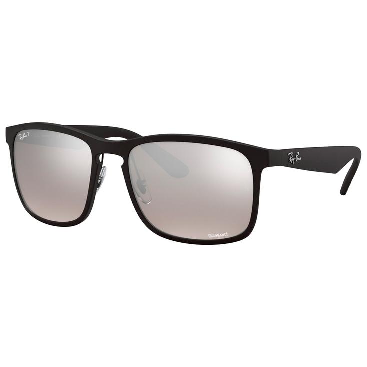 Ray Ban Lunettes de soleil RB4264 Matte Black Chromance Silver Polar Présentation