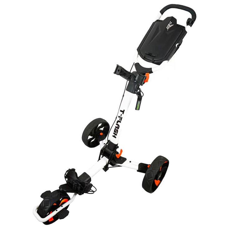 Axglo Manueller Trolley (3 Räder) T-Flash Trilite 3 Roues Blanc Orange Präsentation