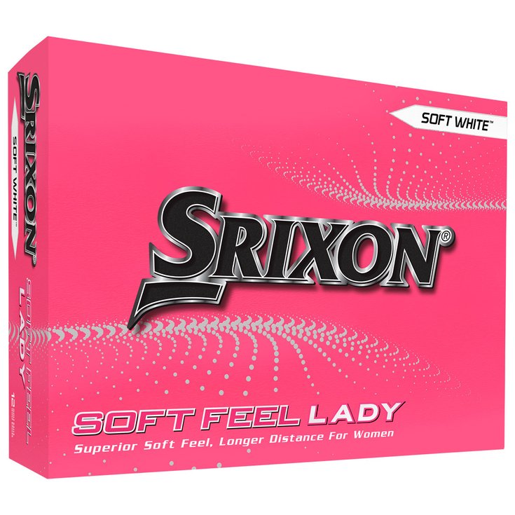 Srixon Neue Golfbälle Soft Feel Lady 8 White Präsentation