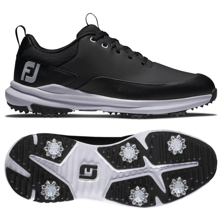 Footjoy Schuhe mit Spikes Tour Rival Black White Präsentation