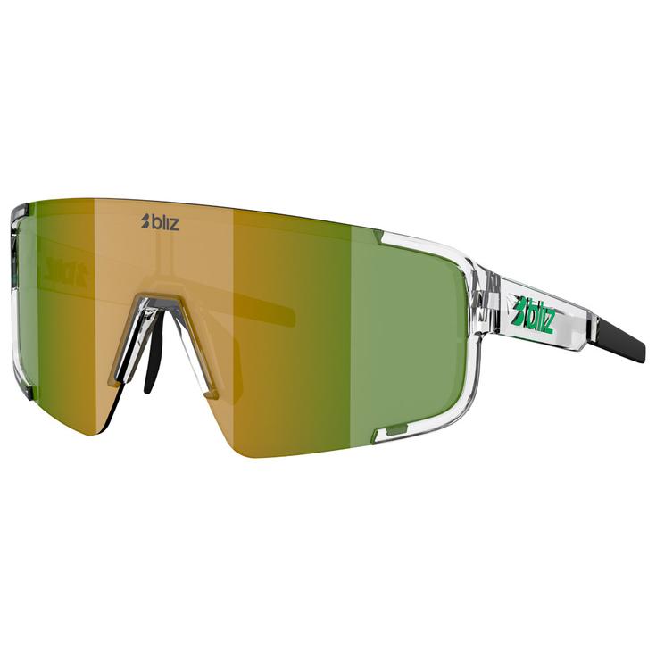 Bliz Lunettes de soleil P003 Transparent White Brown Green Multi Présentation