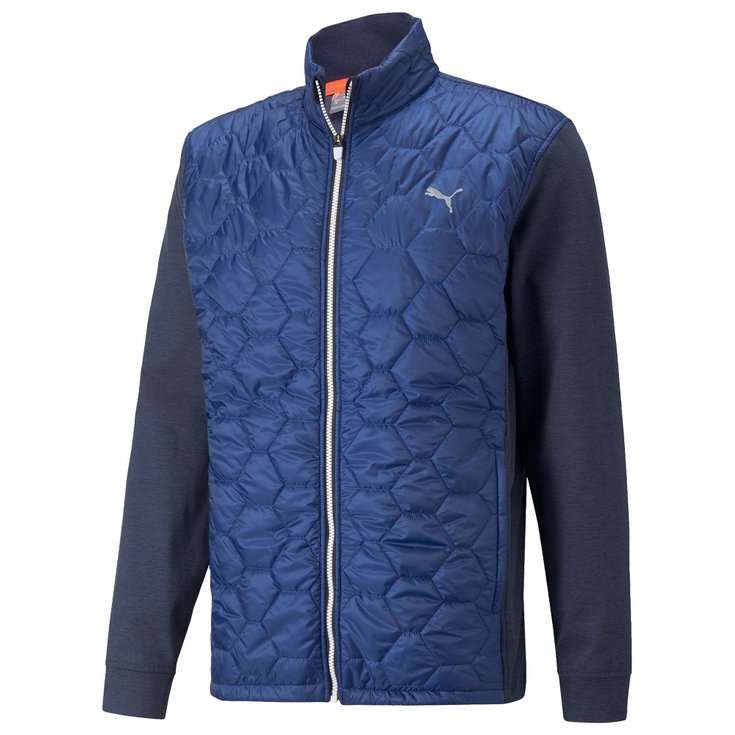 Puma Golf Veste Cloudspun Primaloft Jacket Blazing Blue Présentation
