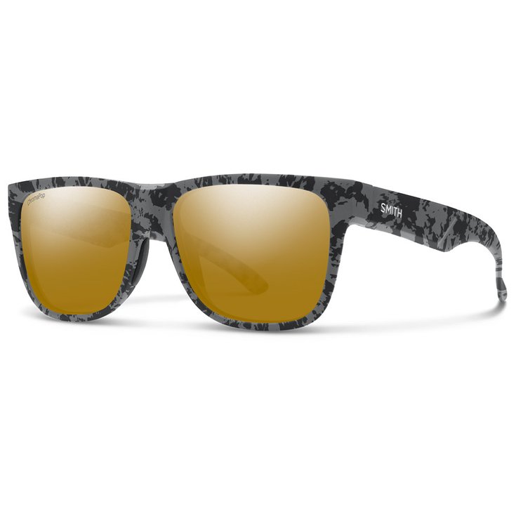 Smith Lunettes de soleil Lowdown 2 Matte Gray Marble Chromapop Polarized Bronze Mirror Présentation