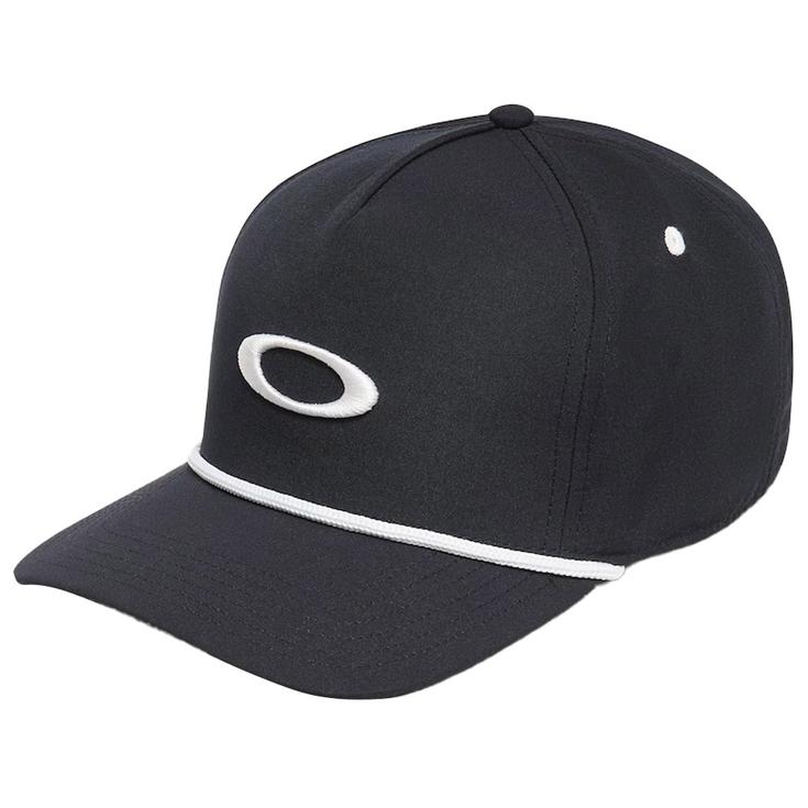 Oakley Cap Oakley Ellipse Rope Hat Black White Präsentation