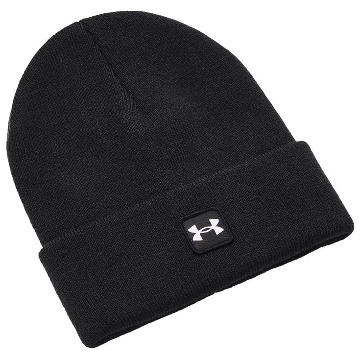 Under Armour Mütze Halftime Cuff Black White Präsentation