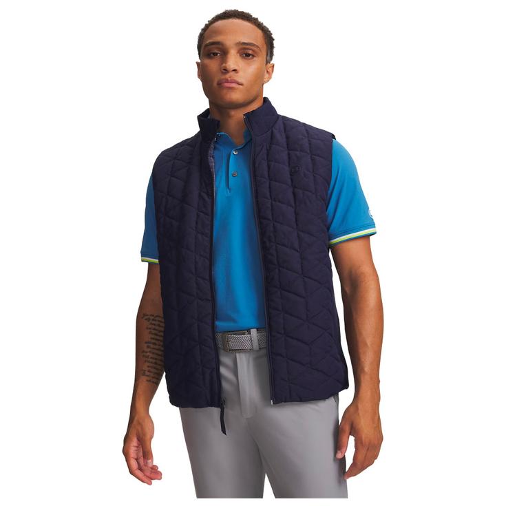 Under Armour Jacke Drive Pro Insulated Sleeveless Blue Wind Midnight Navy Präsentation