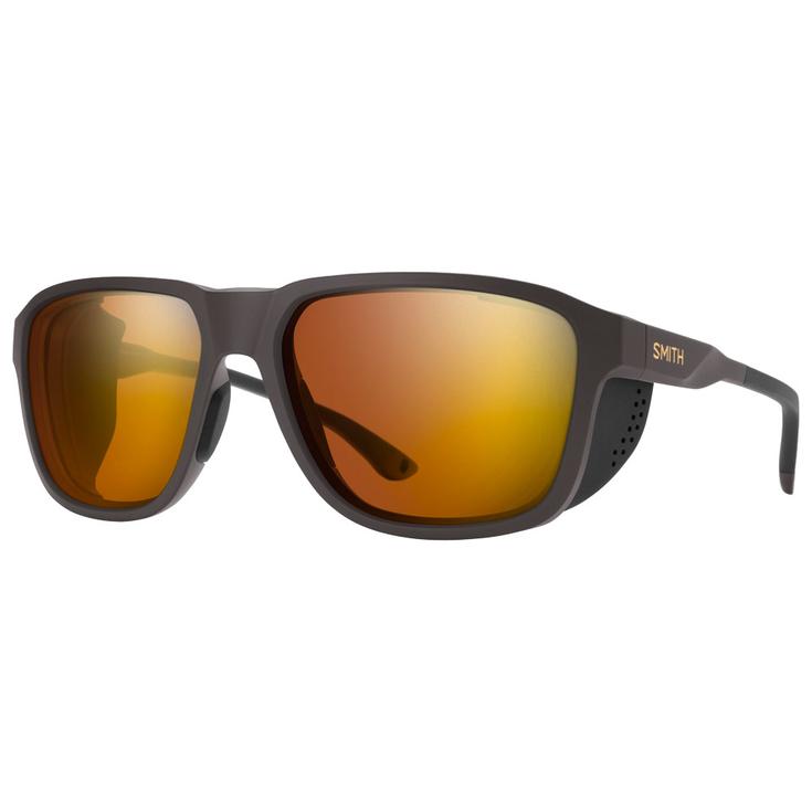 Smith Lunettes de soleil Embark Matte Gravy Chromapop Glacier Photochromic Copper Gold Mirror Présentation