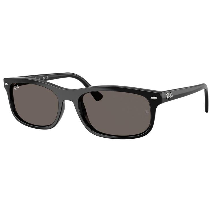 Ray Ban Sonnenbrille RB2224 Polished Black Dark Grey Präsentation