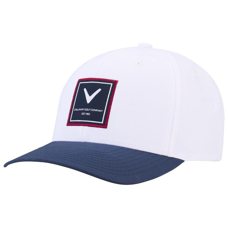 Callaway Golf Cap Rutherford White Navy Präsentation