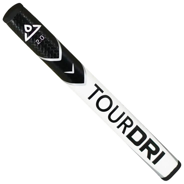 TourDri Grip Putter Flat Putter Grip Black Présentation