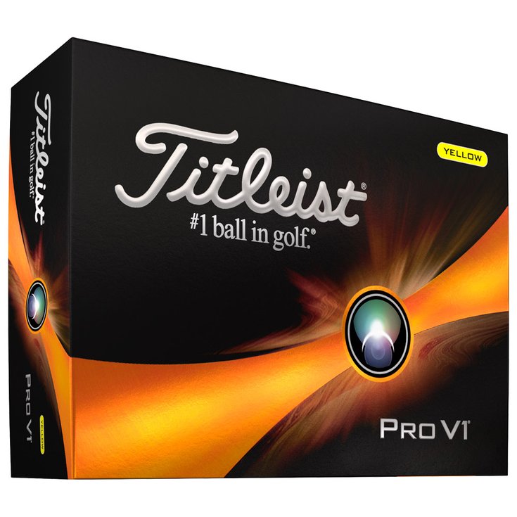 Titleist Neue Golfbälle Pro V1 Yellow Präsentation