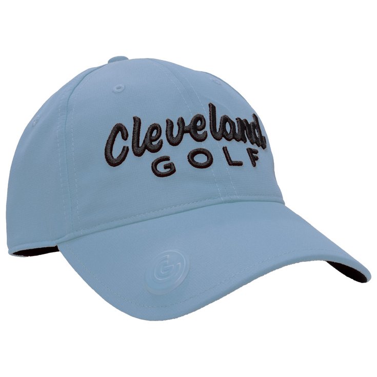 Cleveland Casquettes CG Ball Marker Cap Light Blue Black - AJUSTABLE Présentation