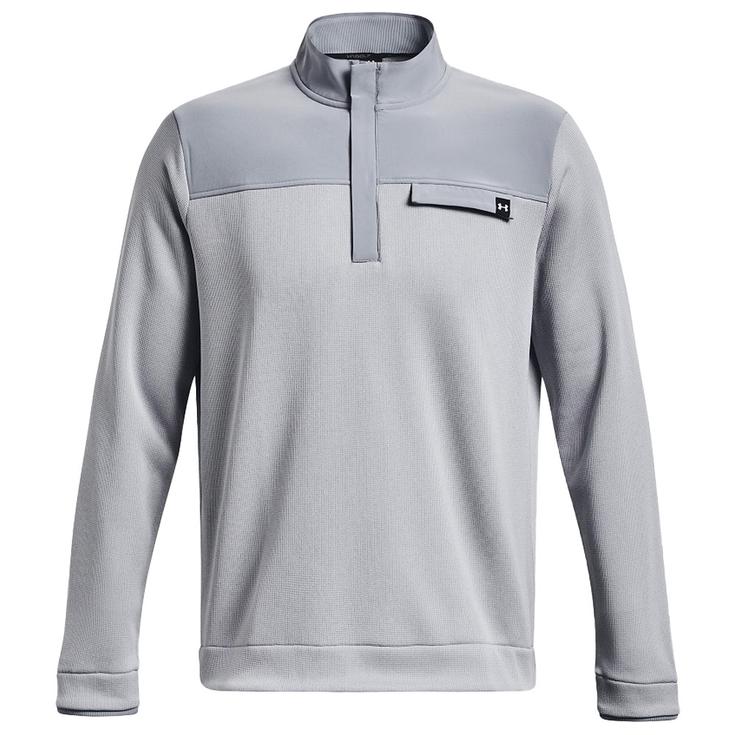 Under Armour Pullover Storm Sweaterfleece Half Zip Steel White Präsentation