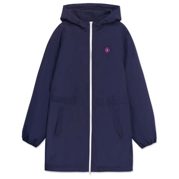 Flotte Kapuzenjacke Pompidou Indigo Präsentation