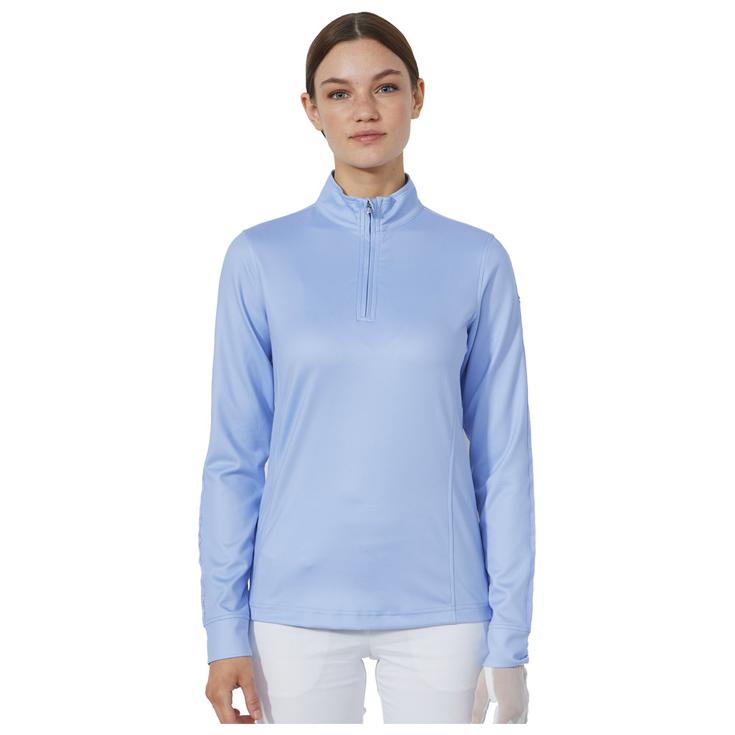 Daily Sports Pullover Anna Ls Half Neck Blue Heron Präsentation