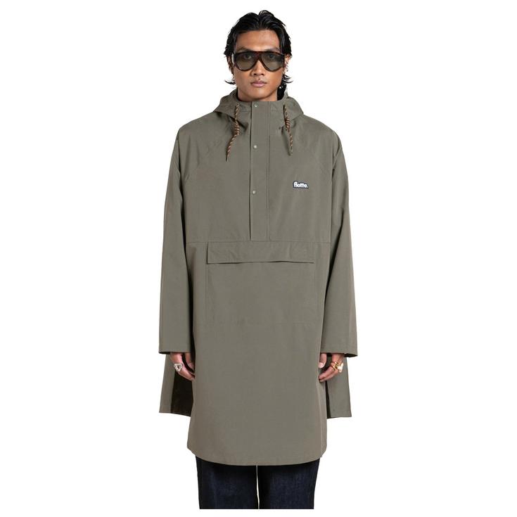 Flotte Regenponcho Gabriel Kaki Präsentation