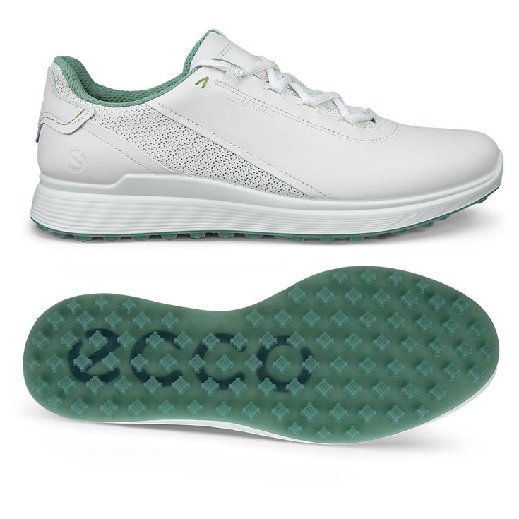 Ecco Schuhe ohne Spikes S Three Casual White Präsentation