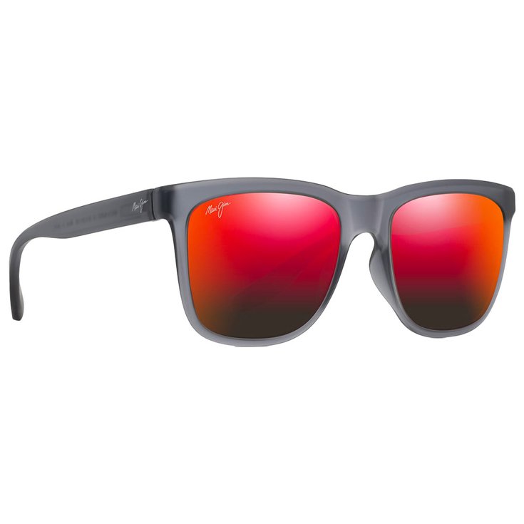 Maui Jim Sonnenbrille Pehu Gris Mat Translucide Hawaii Lava MauiPure Präsentation