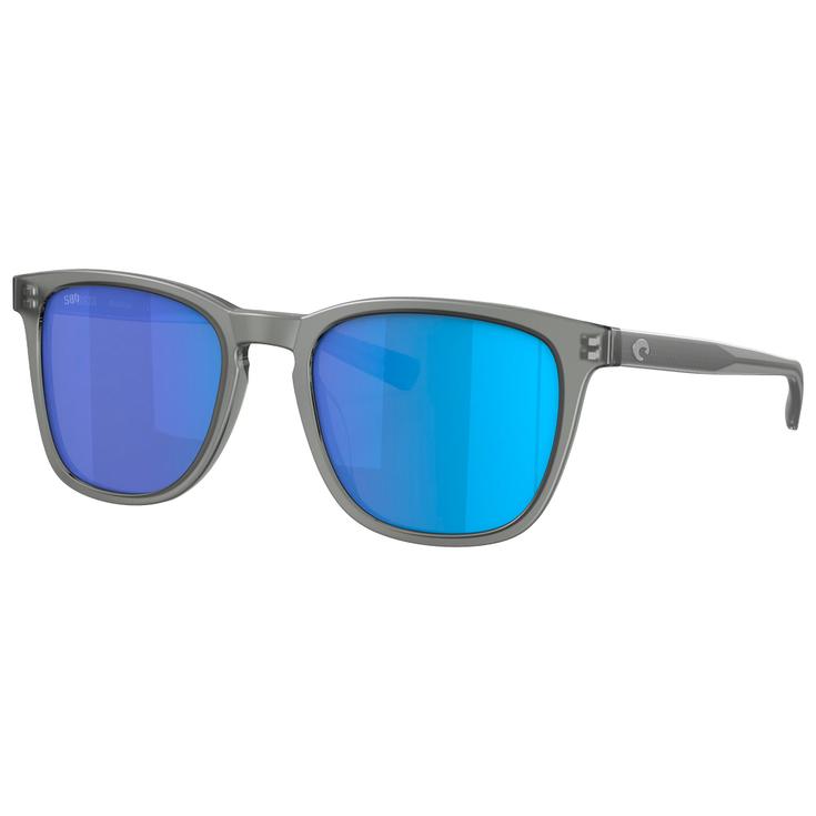 Costa Del Mar Sonnenbrille Sullivan Matte Grey Crystal Blue Mirror Präsentation