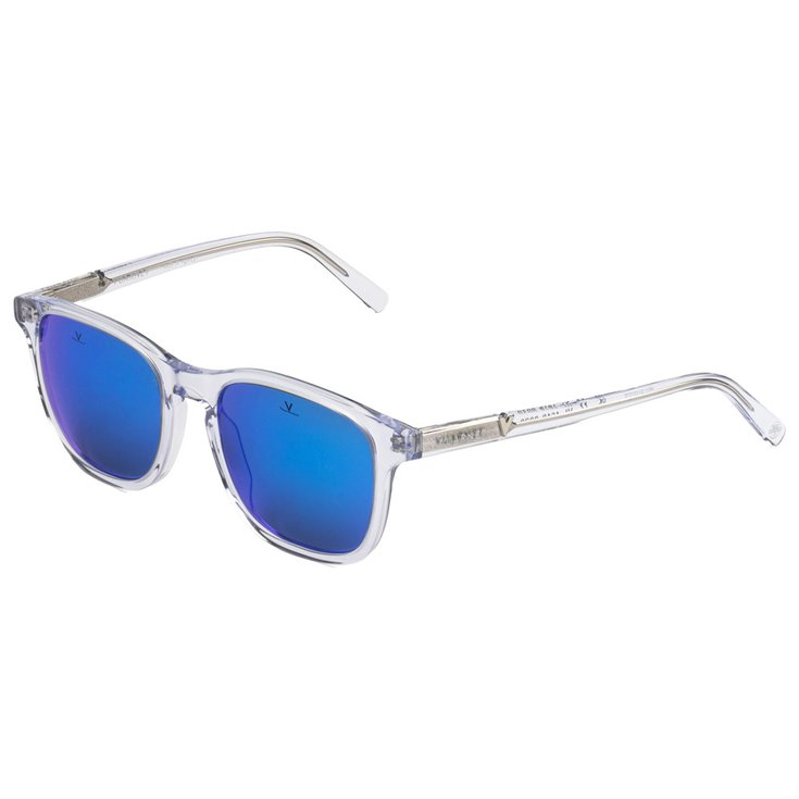 Vuarnet Sonnenbrille Belvedere Regular Crystal Pure Grey Blue Flash Präsentation